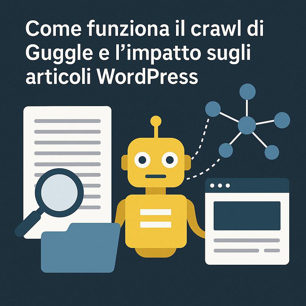 Indicizzazione lenta di articoli WordPress: tecniche pratiche per forzare il crawl di Google 1 Indicizzazione lenta di articoli WordPress: tecniche pratiche per forzare il crawl di Google come funziona il crawl di Google