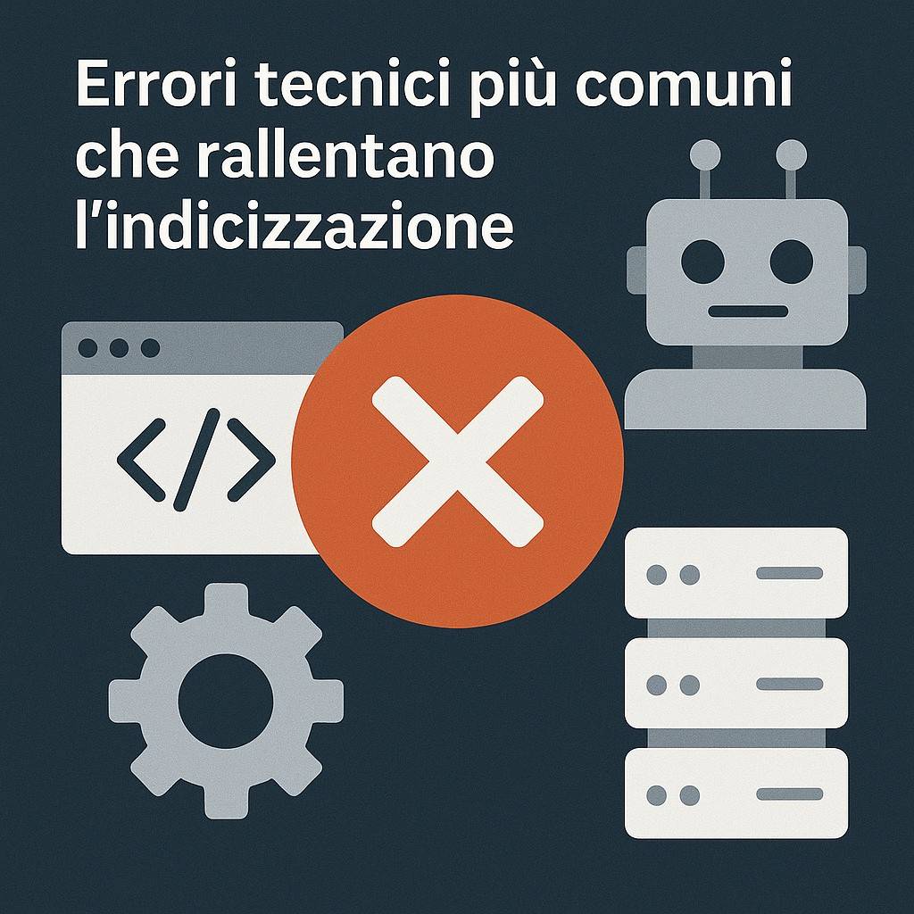 Indicizzazione lenta di articoli WordPress: tecniche pratiche per forzare il crawl di Google 3 Indicizzazione lenta di articoli WordPress: tecniche pratiche per forzare il crawl di Google errori tecnici indicizzazione