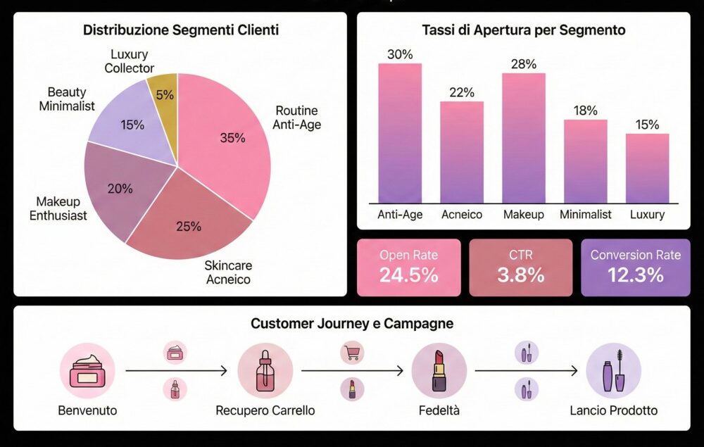 Come Promuovere Cosmetici su Web e Social, le indicazioni 7 dashboard analytics email marketing