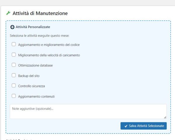 Monthly Maintenance Reports - Plugin WordPress per Report Automatici - immagine 3