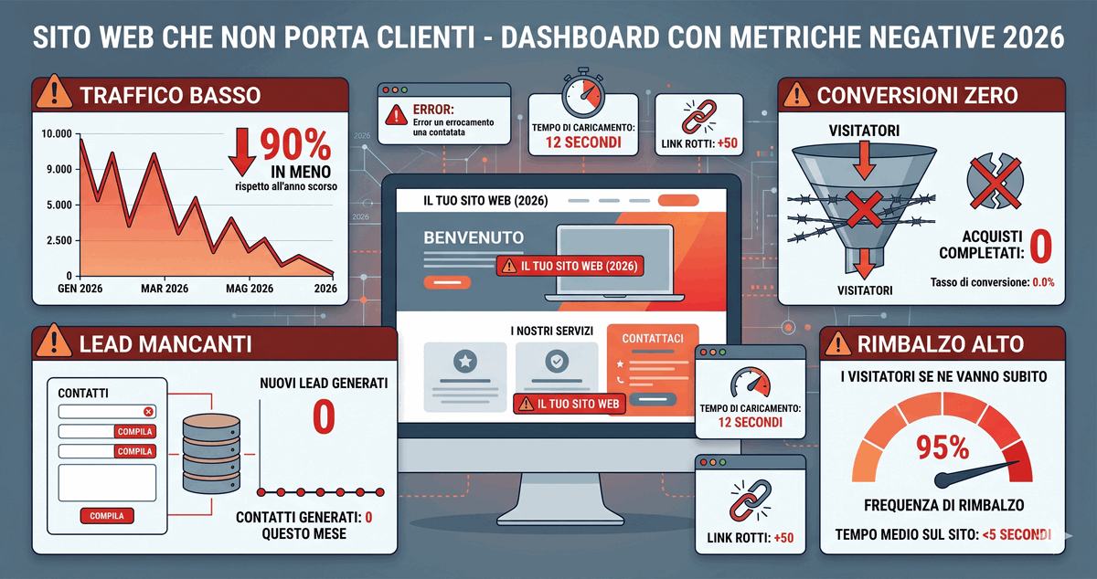 sito web non porta clienti1